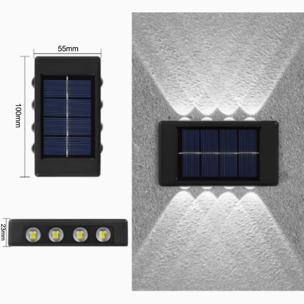 Waterproof Solar LED Wall Lamp
