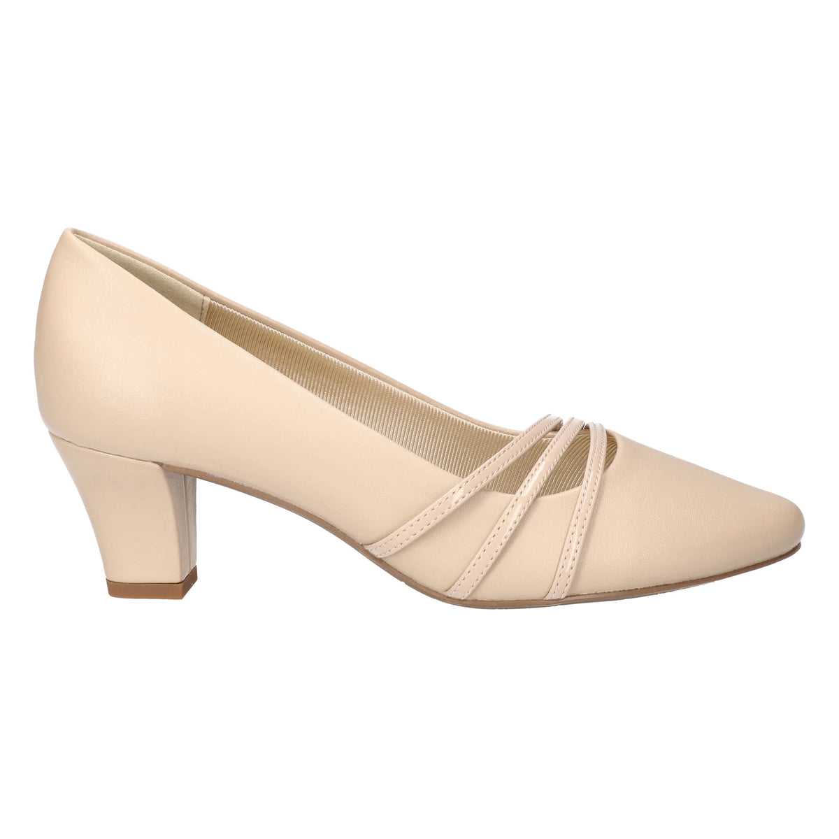 Easy Street Women's Cristiny White Pumps
