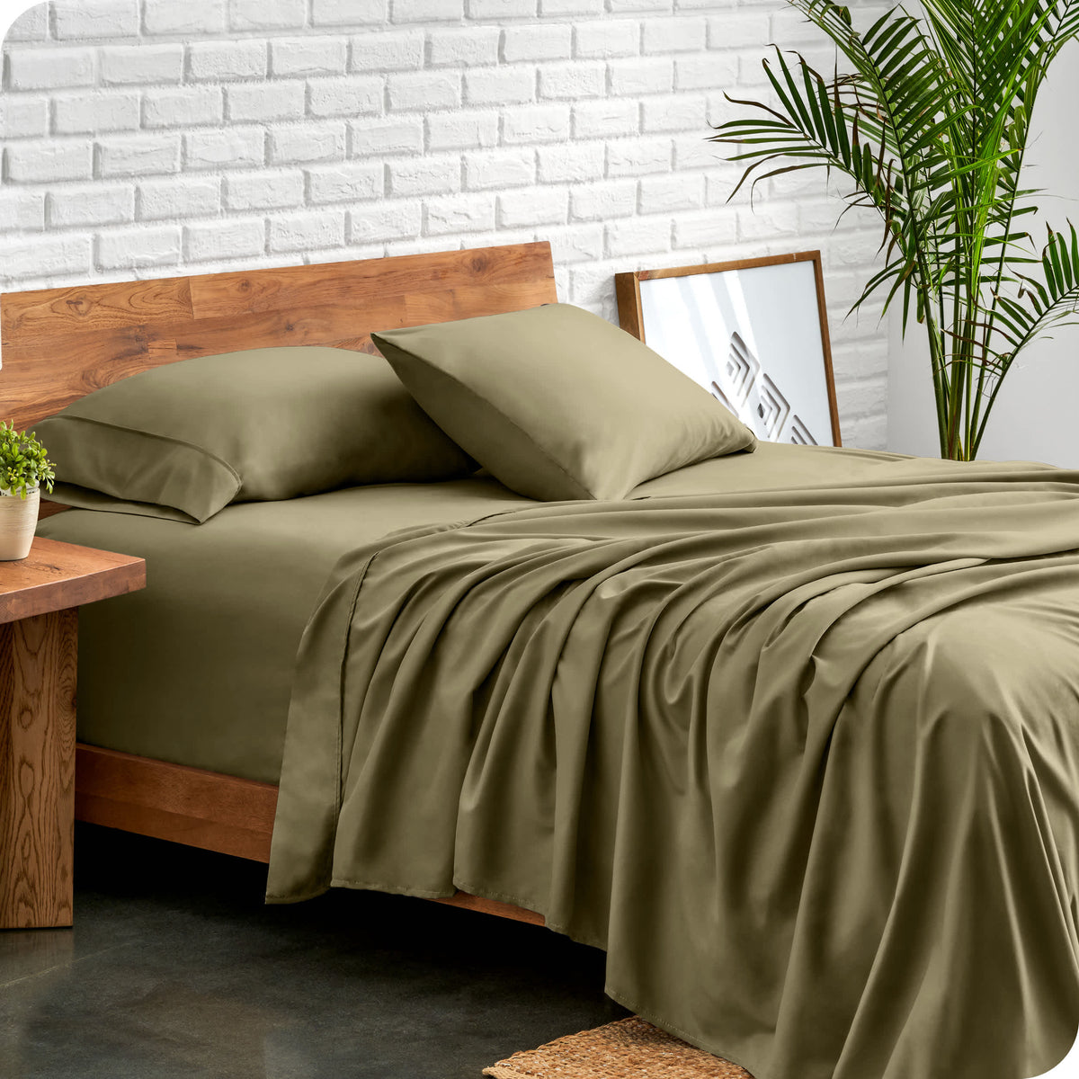 Bare Home 3-Piece Microfiber Sheet Set