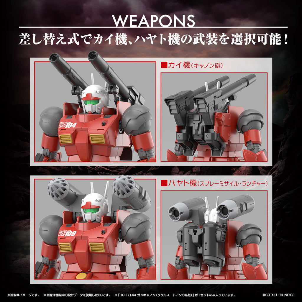 HG 1/144 Guncannon (Cucuruz Doan's Island Version)