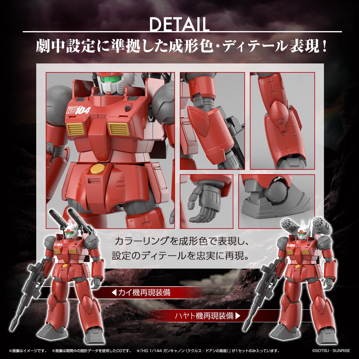 HG 1/144 Guncannon (Cucuruz Doan's Island Version)