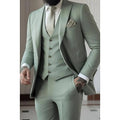 Declan | Classic Single Breasted One-button 3 Pieces Suit