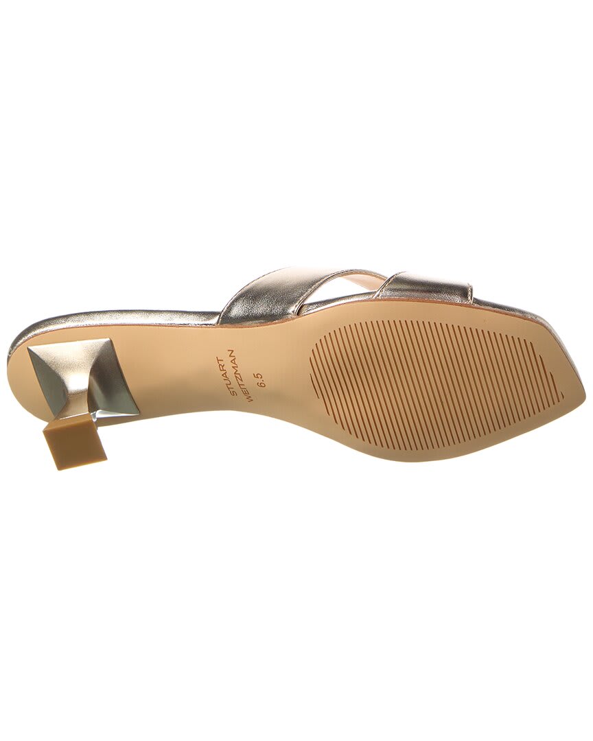Stuart Weitzman Miami 50 Leather Sandal