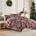 Southshore Fine Linens Christmas Carol Oversized Duvet Cover Set