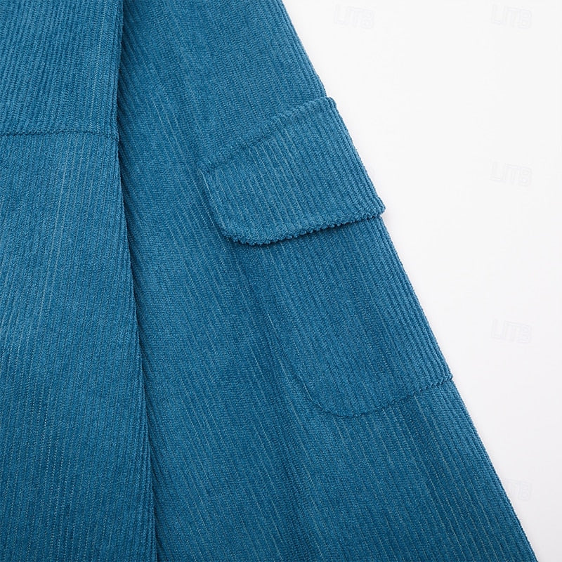 Hamish | Gerippte Zip-Jacke