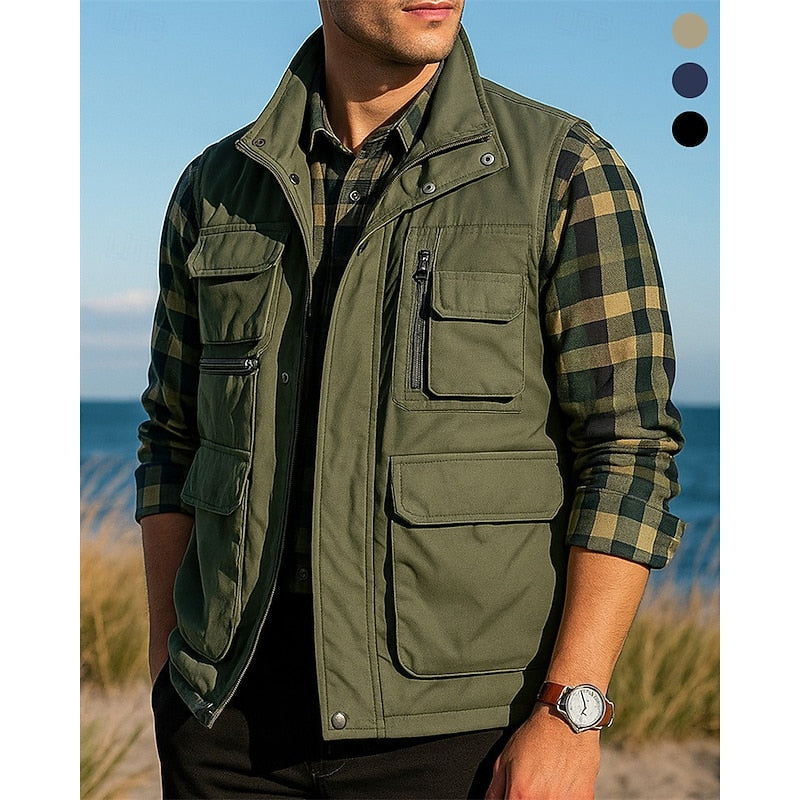 Desmond | Utility-Weste mit vielen Taschen