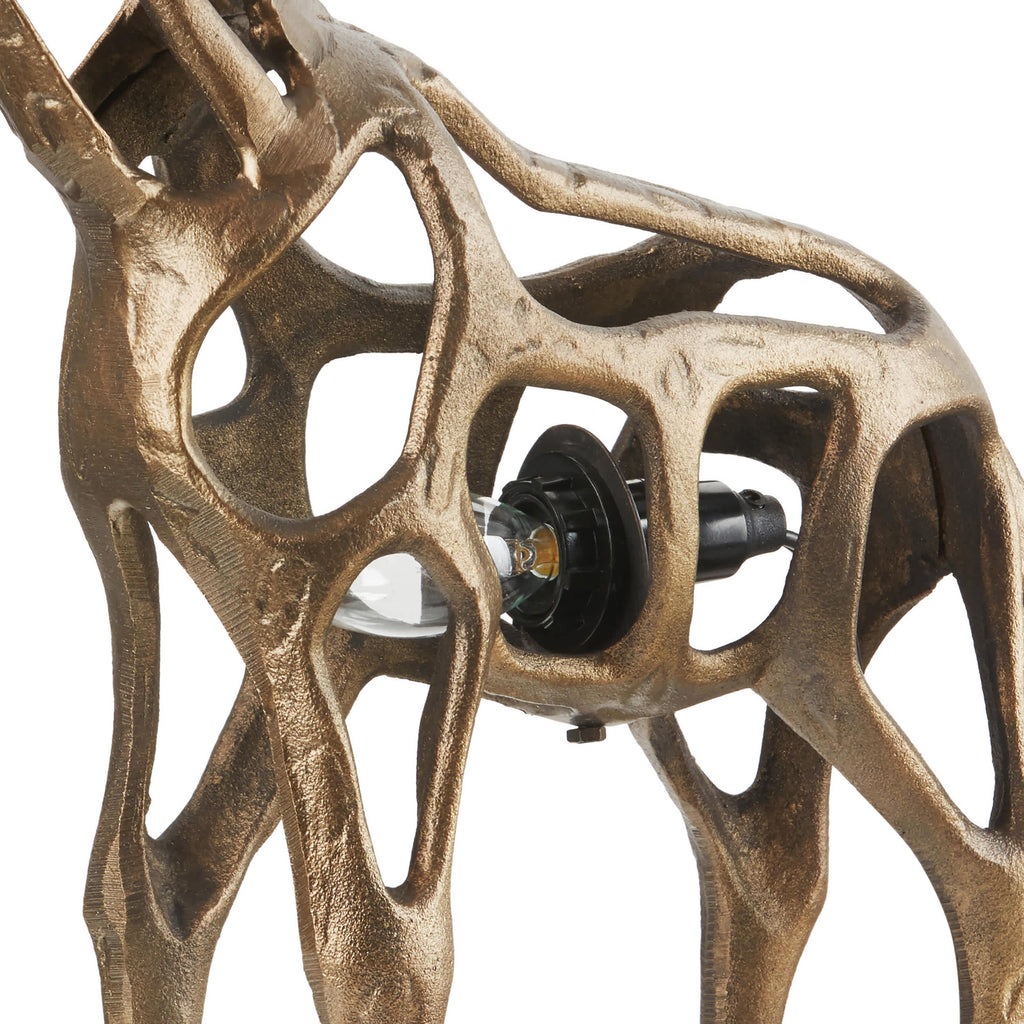River of Goods Golden Giraffe Table Lamp