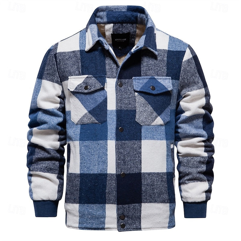 Prescott | Robuste karierte Hemdjacke