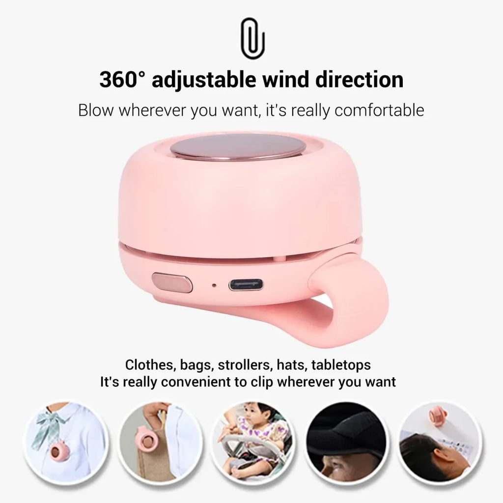 Mini Hands-Free Bladeless Fan