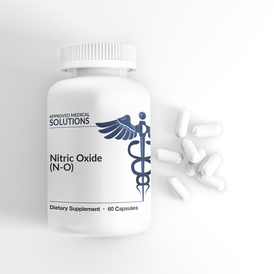 Approved Medical Solutions Nitric Oxide Supplement 60 Count Capsules Daily