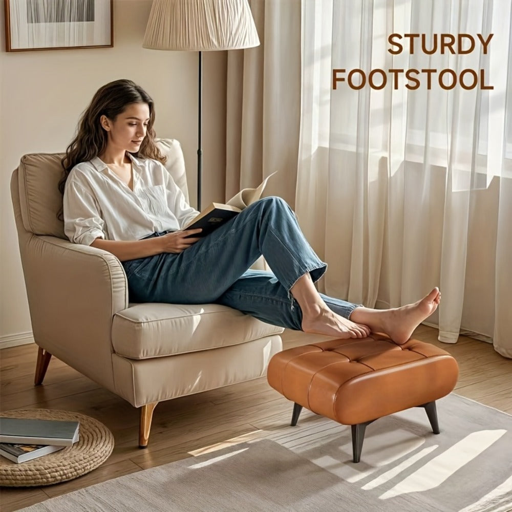 Ottoman, Shoe Changing Stool for Comfortable Everyday Seating