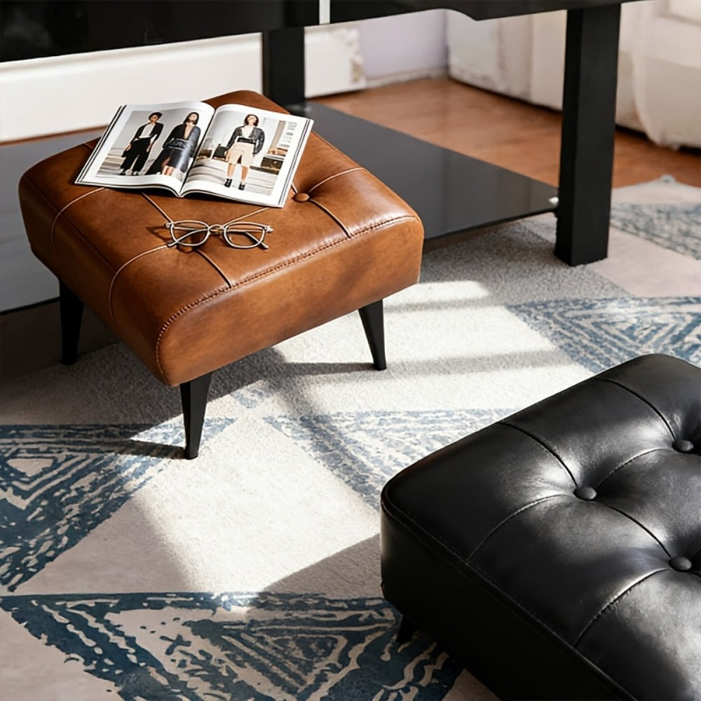 Ottoman with Memory Foam for Comfortable Everyday Seating in Living Room