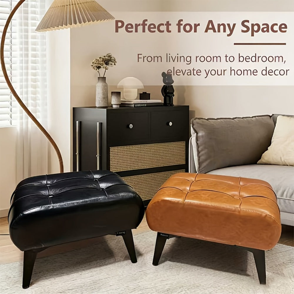 Ottoman with Memory Foam for Comfortable Everyday Seating in Living Room