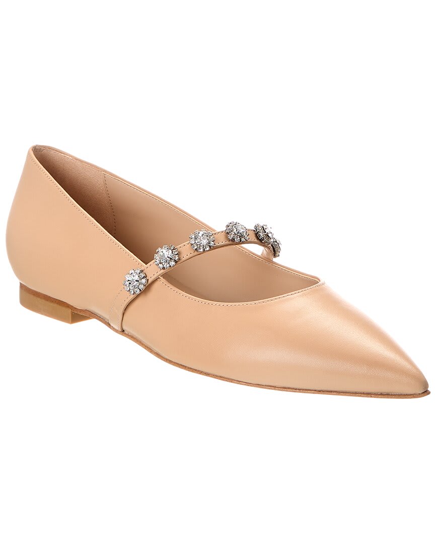 Stuart Weitzman Justina Leather Mary Jane