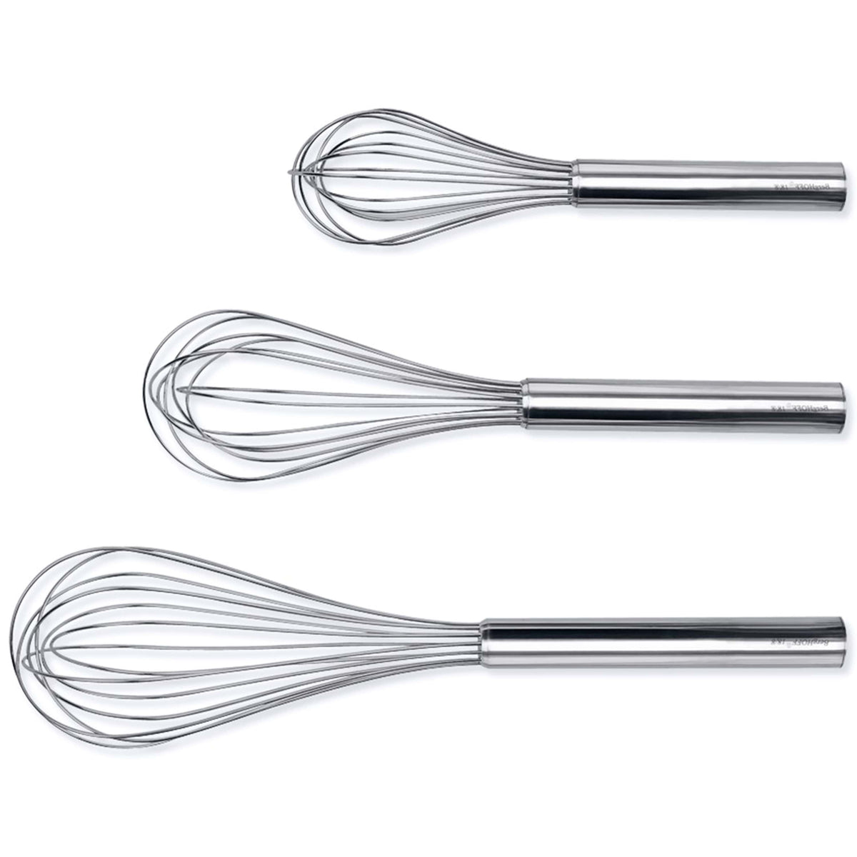BergHOFF Studio 3Pc 18/10 Stainless Steel Whisk Set