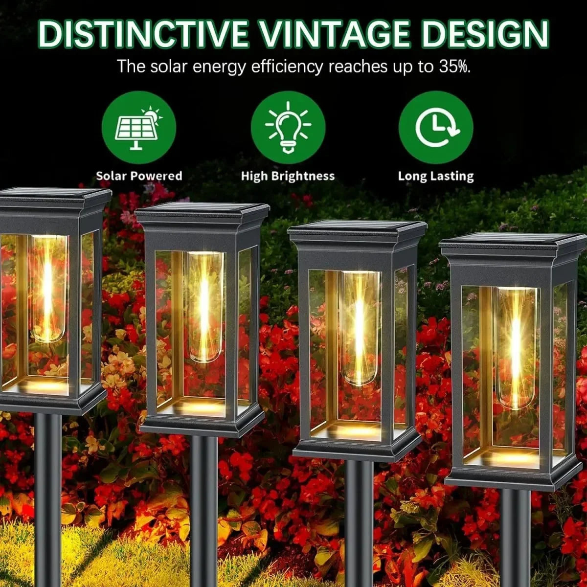 Solar Outdoor Pathway Lights