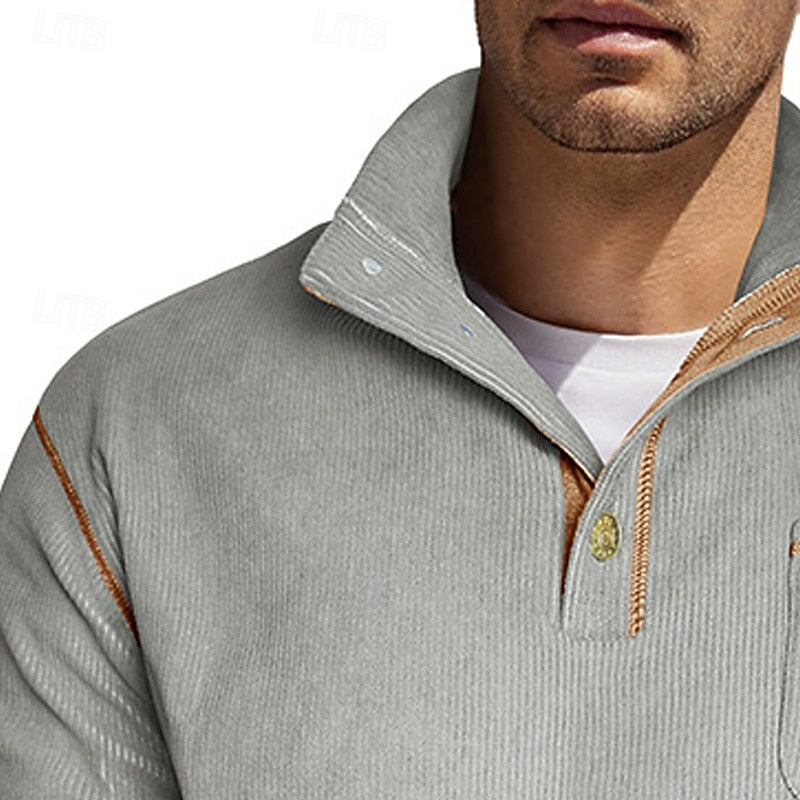 Cormac | Eleganter Pullover mit Stehkragen