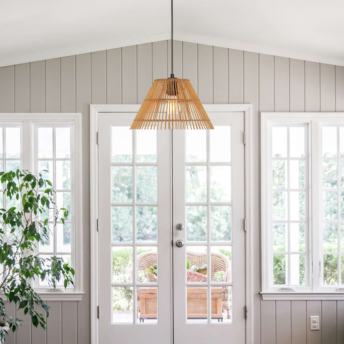 River of Goods Hanging Pendant Lamp - Brown