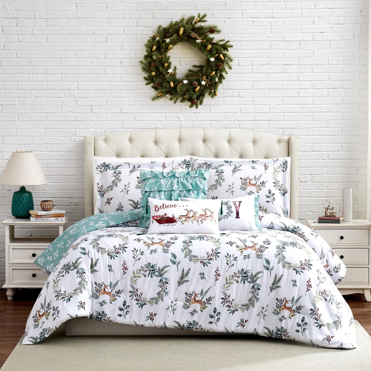 Southshore Fine Linens Happy Holidays 6PC Comforter Set