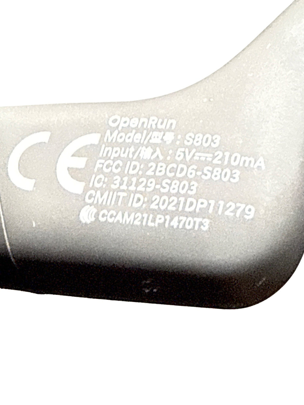 Shokz OpenRun S803 Mini Bone Conduction Headphones – Wireless Bluetooth – Sweat Resistant