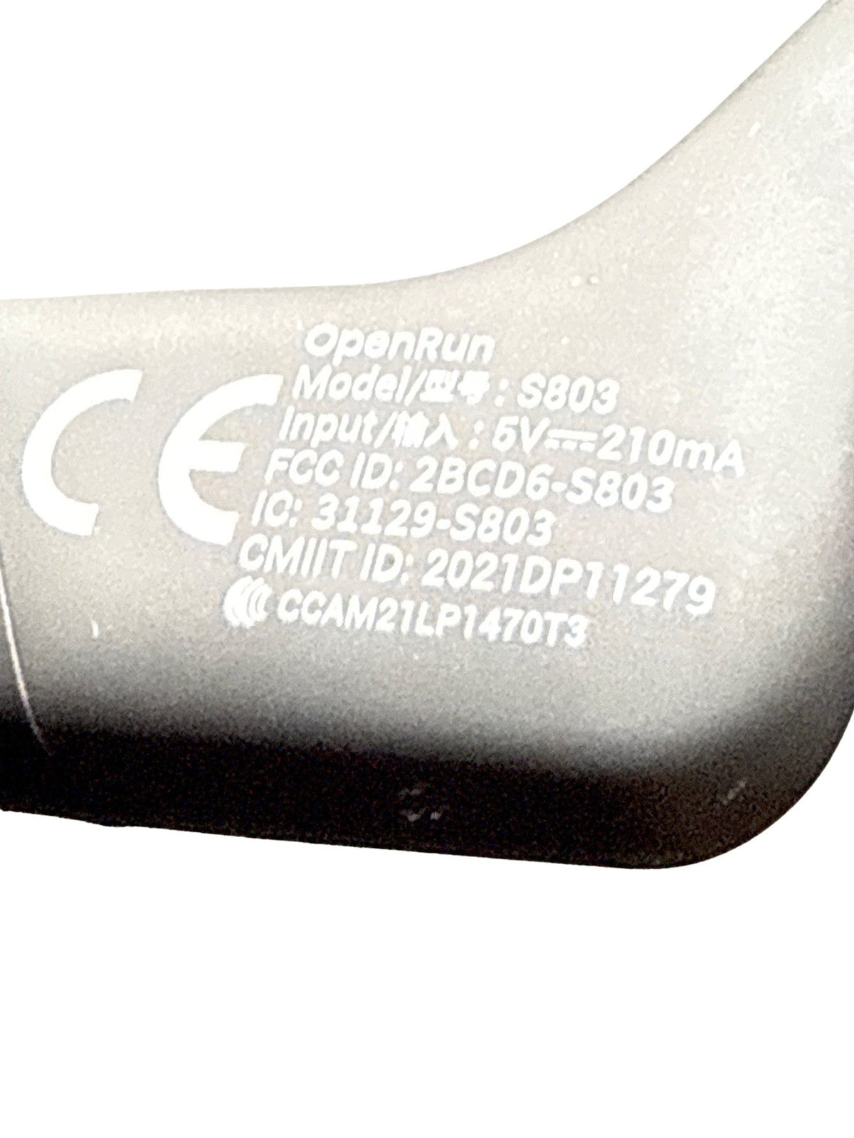 Shokz OpenRun S803 Mini Bone Conduction Headphones – Wireless Bluetooth – Sweat Resistant