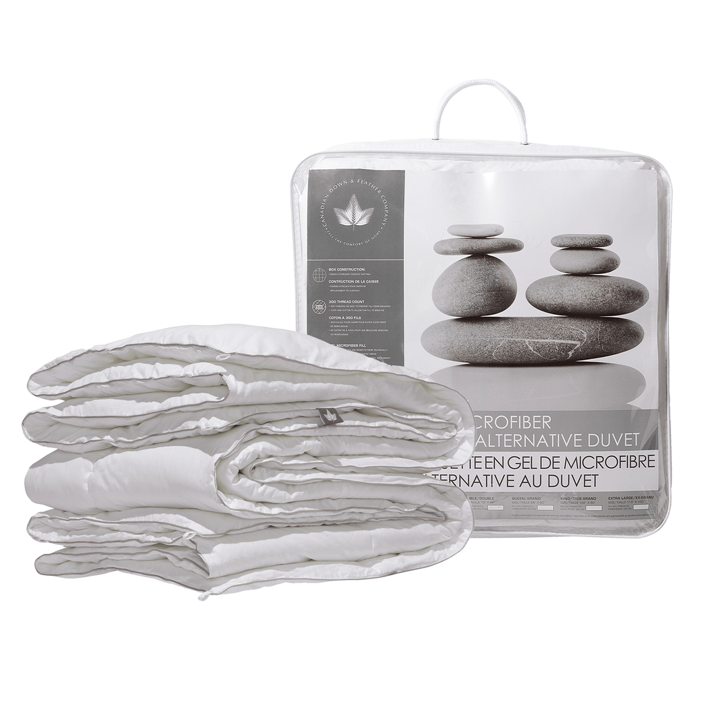 Canadian Down & Feather Company Gel Microfiber Down Alternative Comforter, All Season Weight