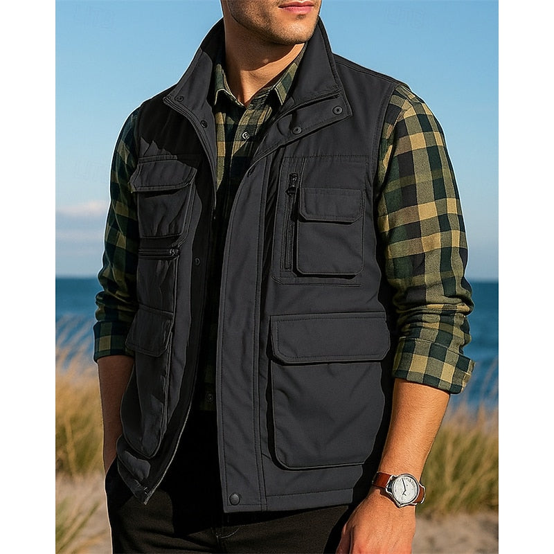 Desmond | Utility-Weste mit vielen Taschen