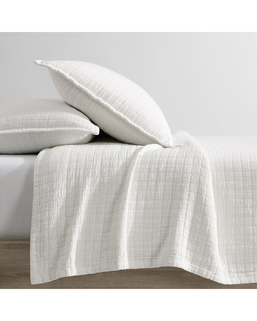 Calvin Klein Essential Garment Washed Cotton Jacquard Sham