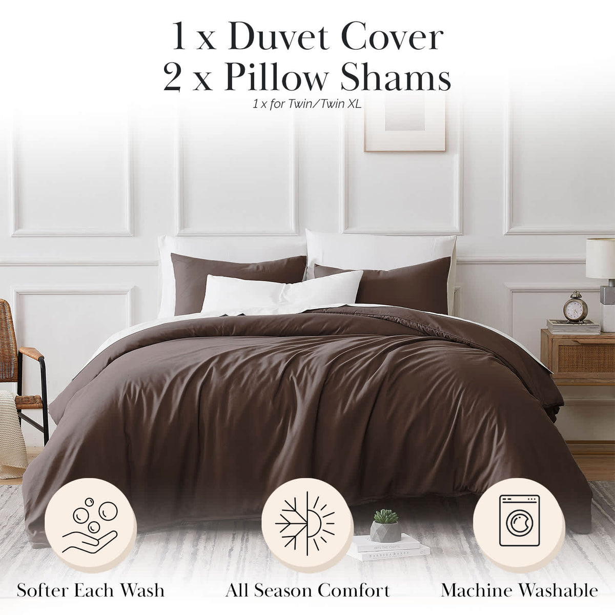 Southshore Fine Linens Vilano Duvet Cover Set
