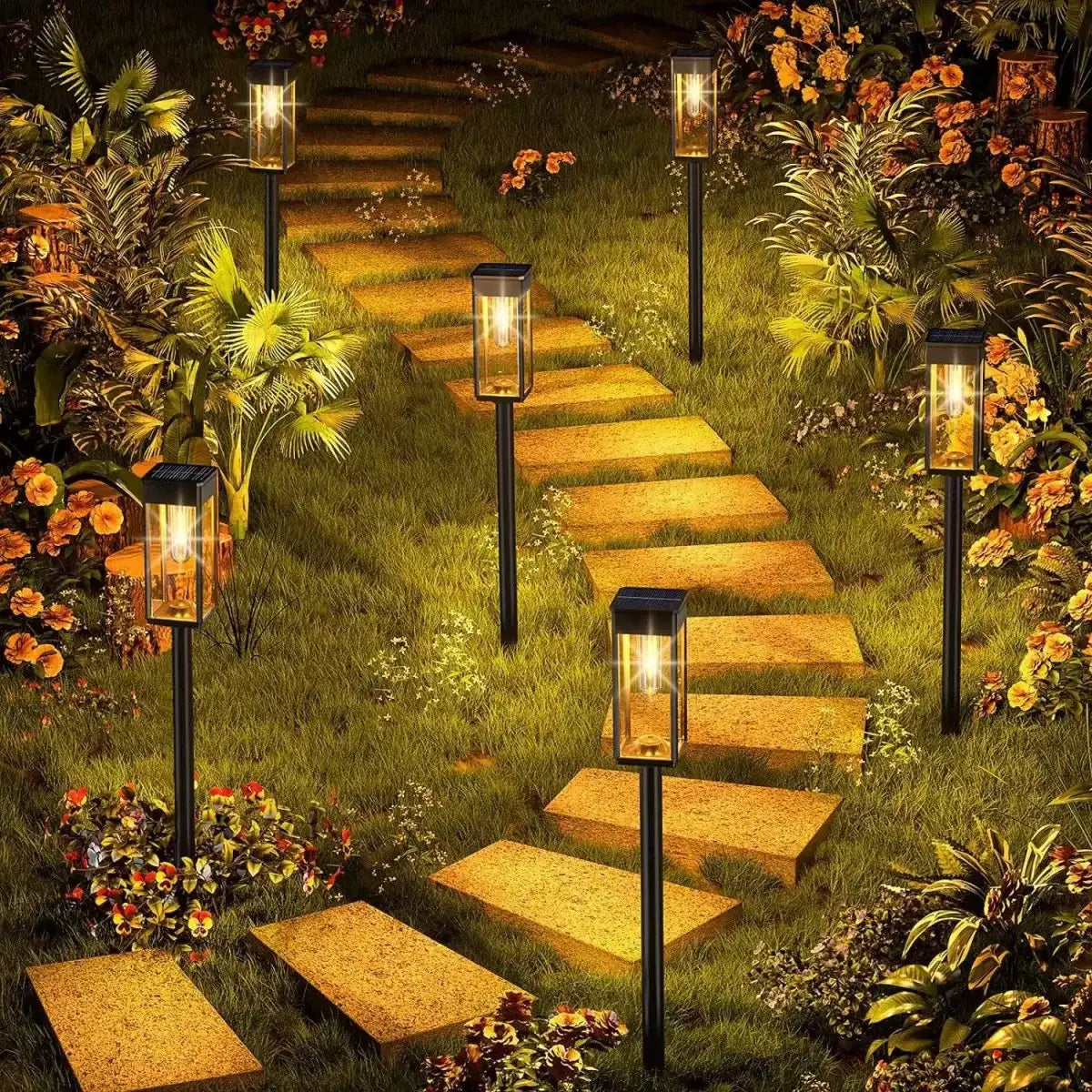 Solar Outdoor Pathway Lights