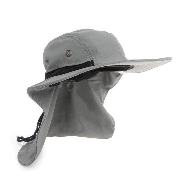 Wide Brim UV Protection Boonie Flap Hat