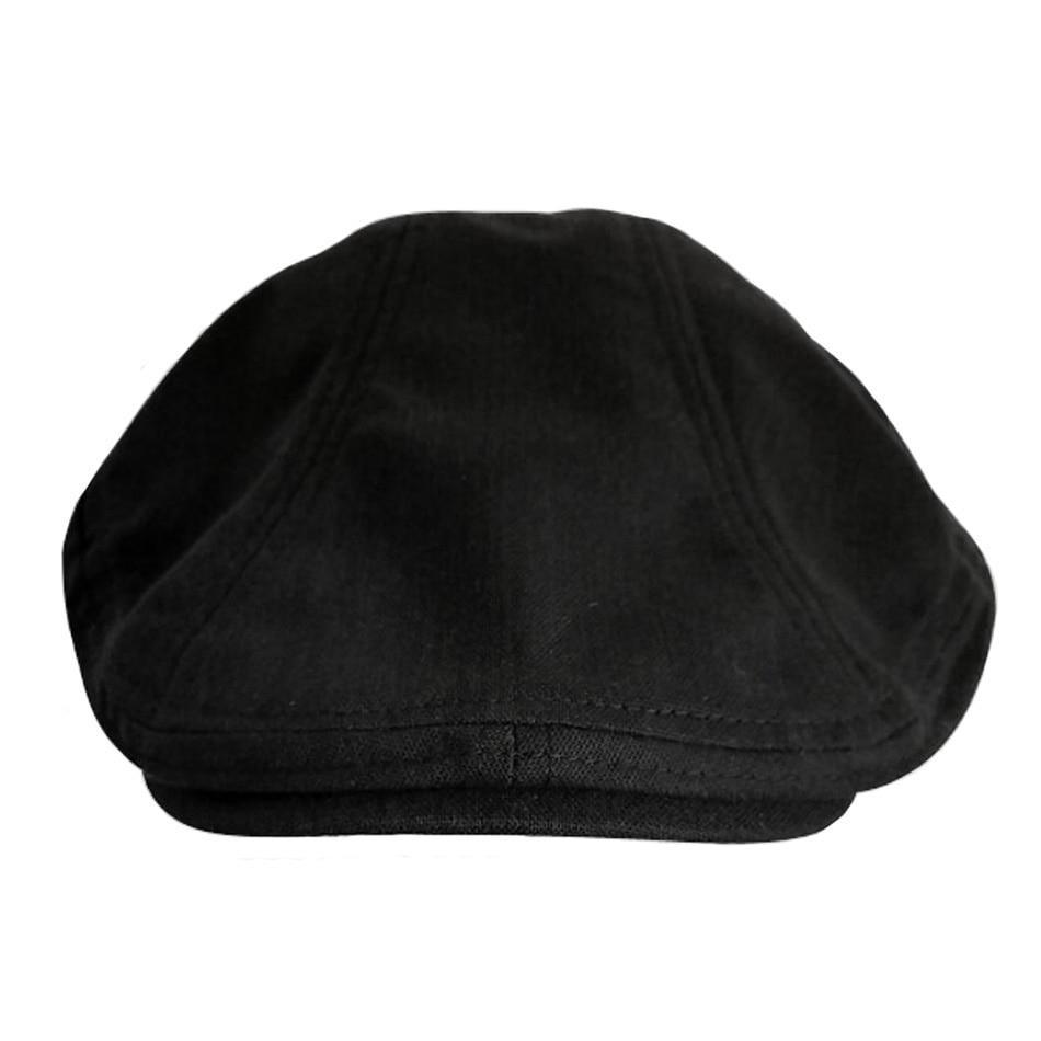 Vintage Casual Schiebermütze Flatcap im Duckbill-Stil