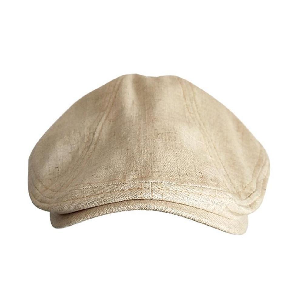 Vintage Casual Schiebermütze Flatcap im Duckbill-Stil