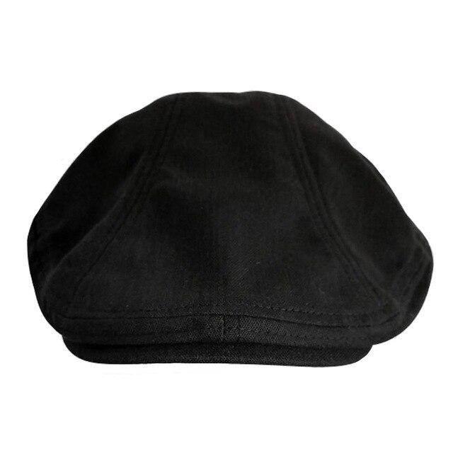 Vintage Casual Schiebermütze Flatcap im Duckbill-Stil
