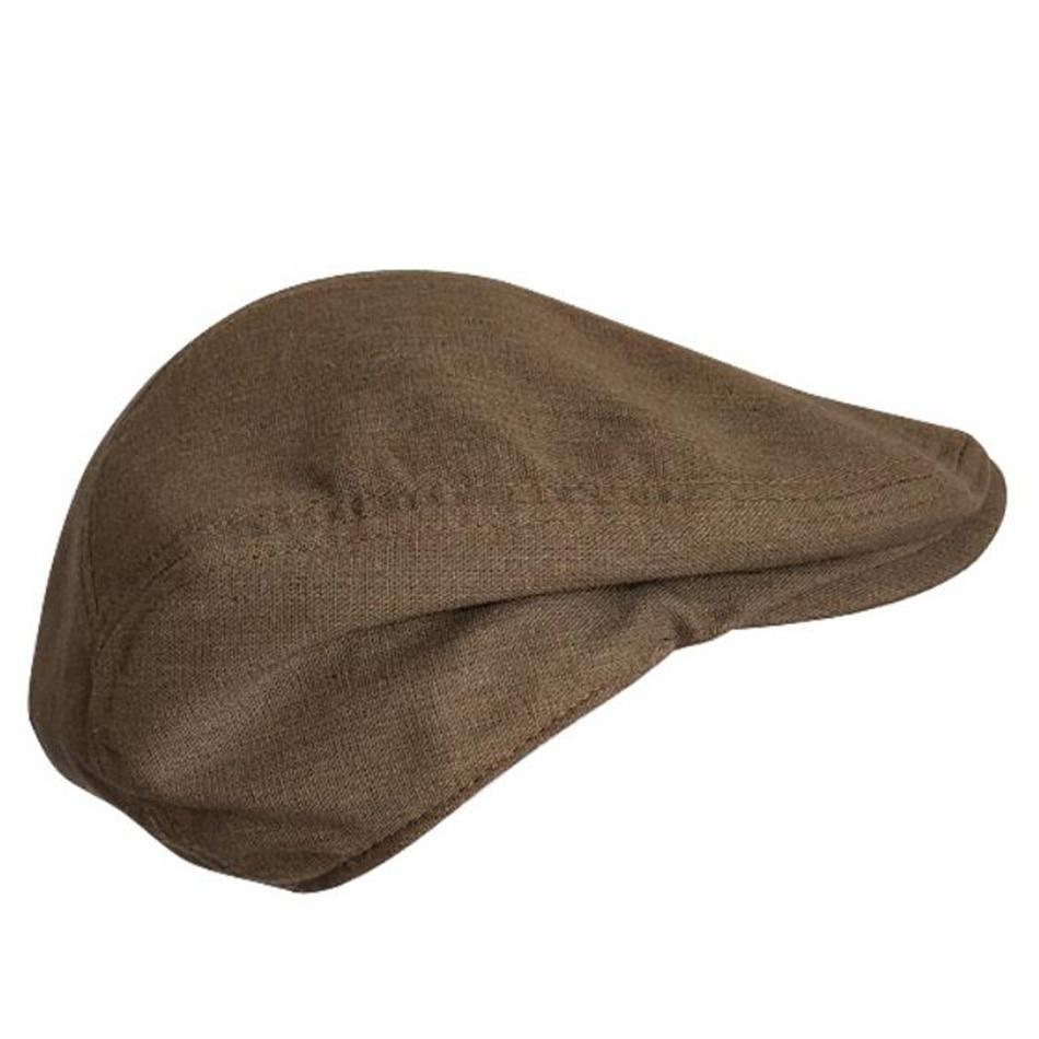 Vintage Casual Schiebermütze Flatcap im Duckbill-Stil