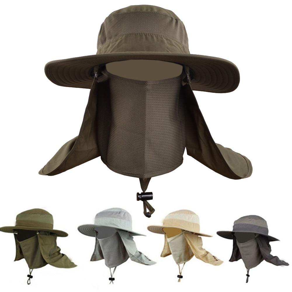 UV-Schutz-Sonnenhut mit Nackenschutz und Kordel