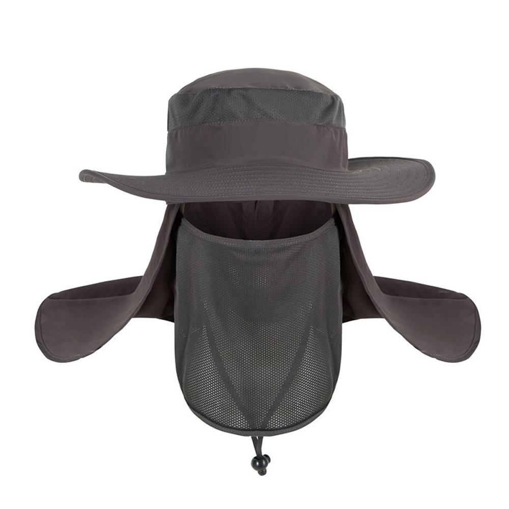 UV-Schutz-Sonnenhut mit Nackenschutz und Kordel