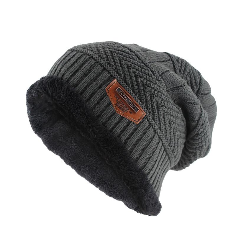 Wool Cotton Knit Hat, Beanie or Skullie