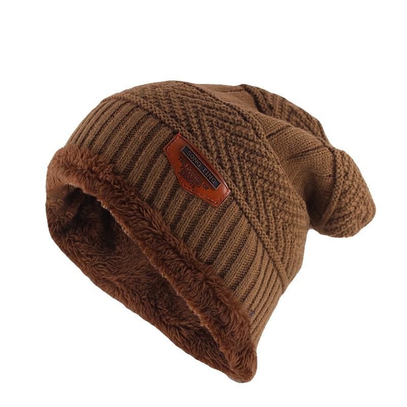 Wool Cotton Knit Hat, Beanie or Skullie