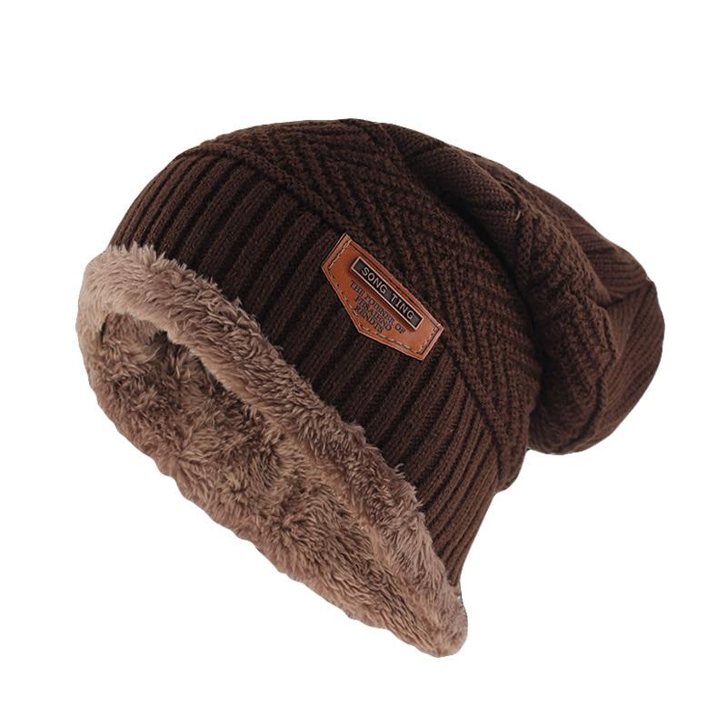 Wool Cotton Knit Hat, Beanie or Skullie