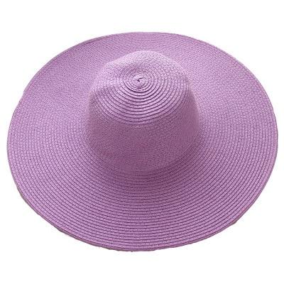 Summer Foldable Floppy Wide Brim Straw Sun Hat