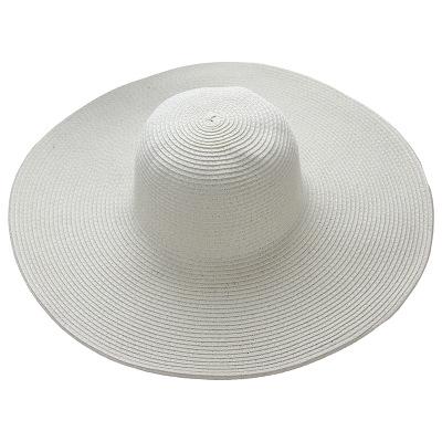 Summer Foldable Floppy Wide Brim Straw Sun Hat