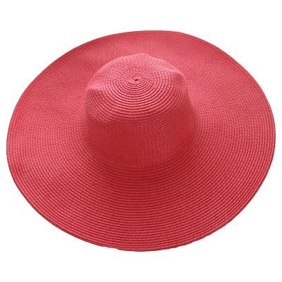 Summer Foldable Floppy Wide Brim Straw Sun Hat