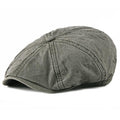 Casual Cotton Octagonal Newsboy Cap