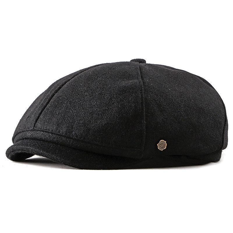 Woolen British Painter Newsboy Cap