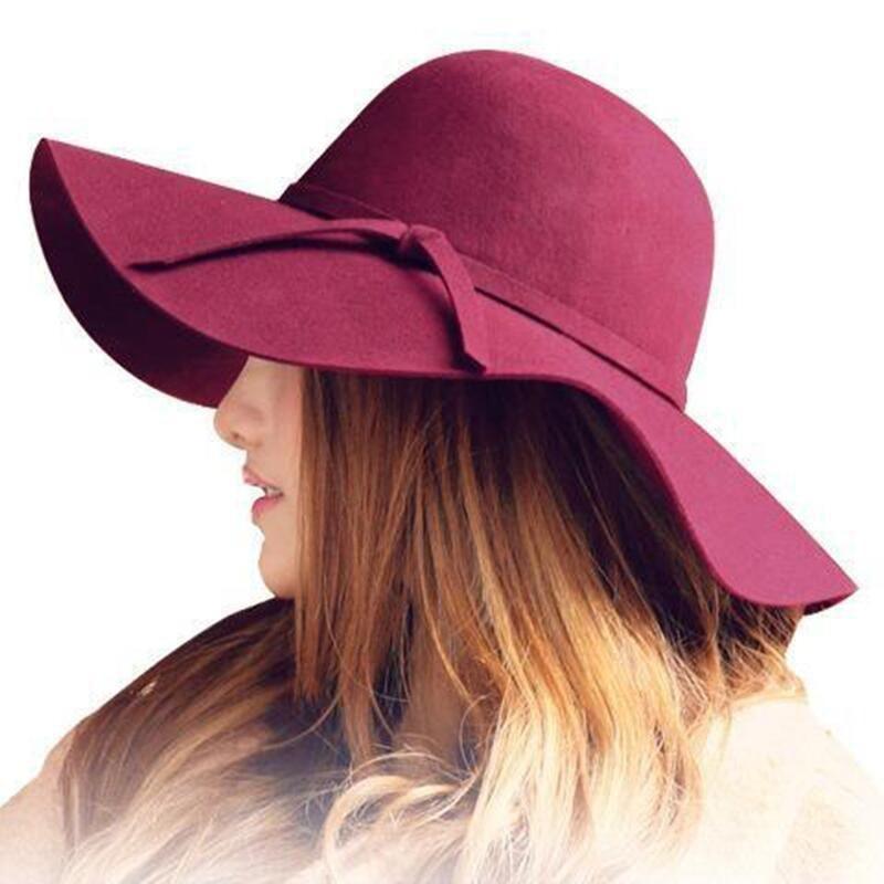 Summer Wide Brim Vintage Floppy Sun Hat for Kids & Moms