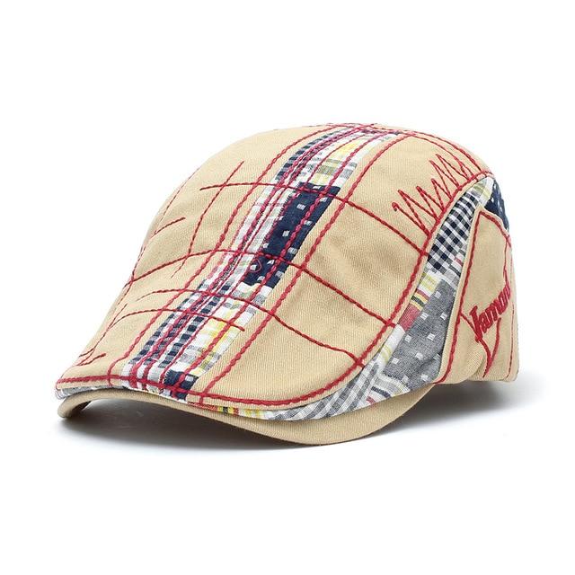 Vintage Cotton Ivy Duckbill Cabbie Scally Flat Cap