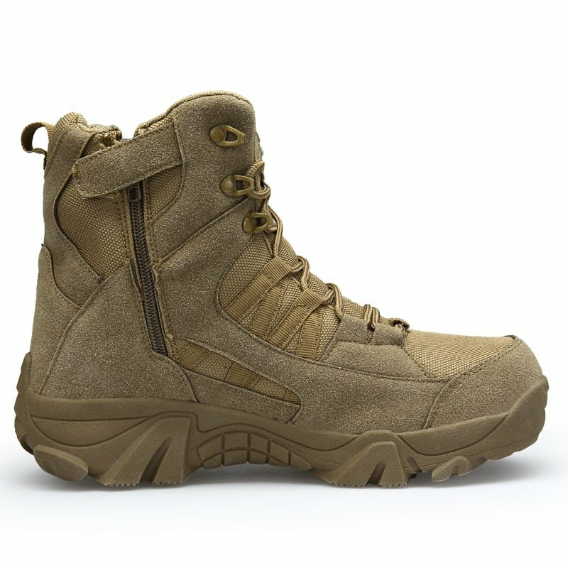 Military Outdoor Hiking Boots Special Force Desert Tactical Combat Ankle Shoes