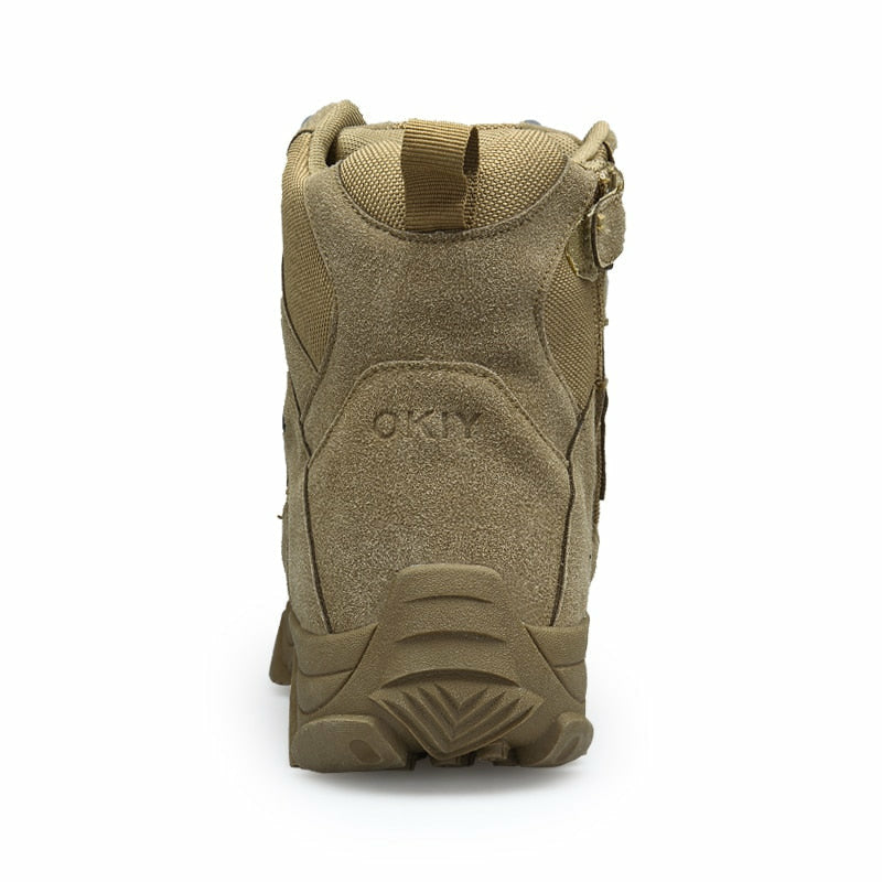 Military Outdoor Hiking Boots Special Force Desert Tactical Combat Ankle Shoes