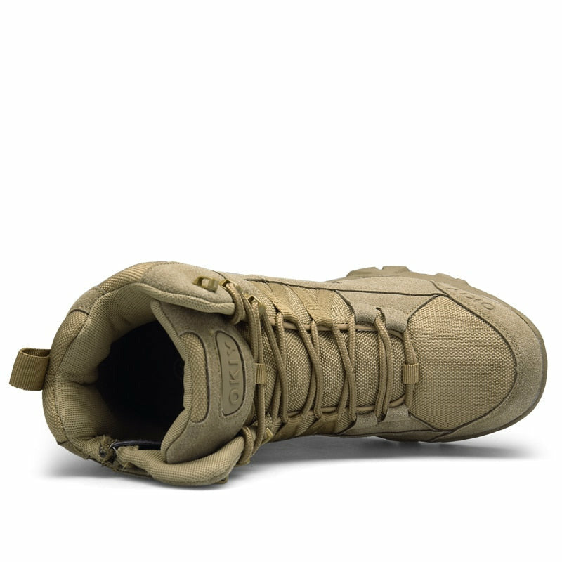 Military Outdoor Hiking Boots Special Force Desert Tactical Combat Ankle Shoes